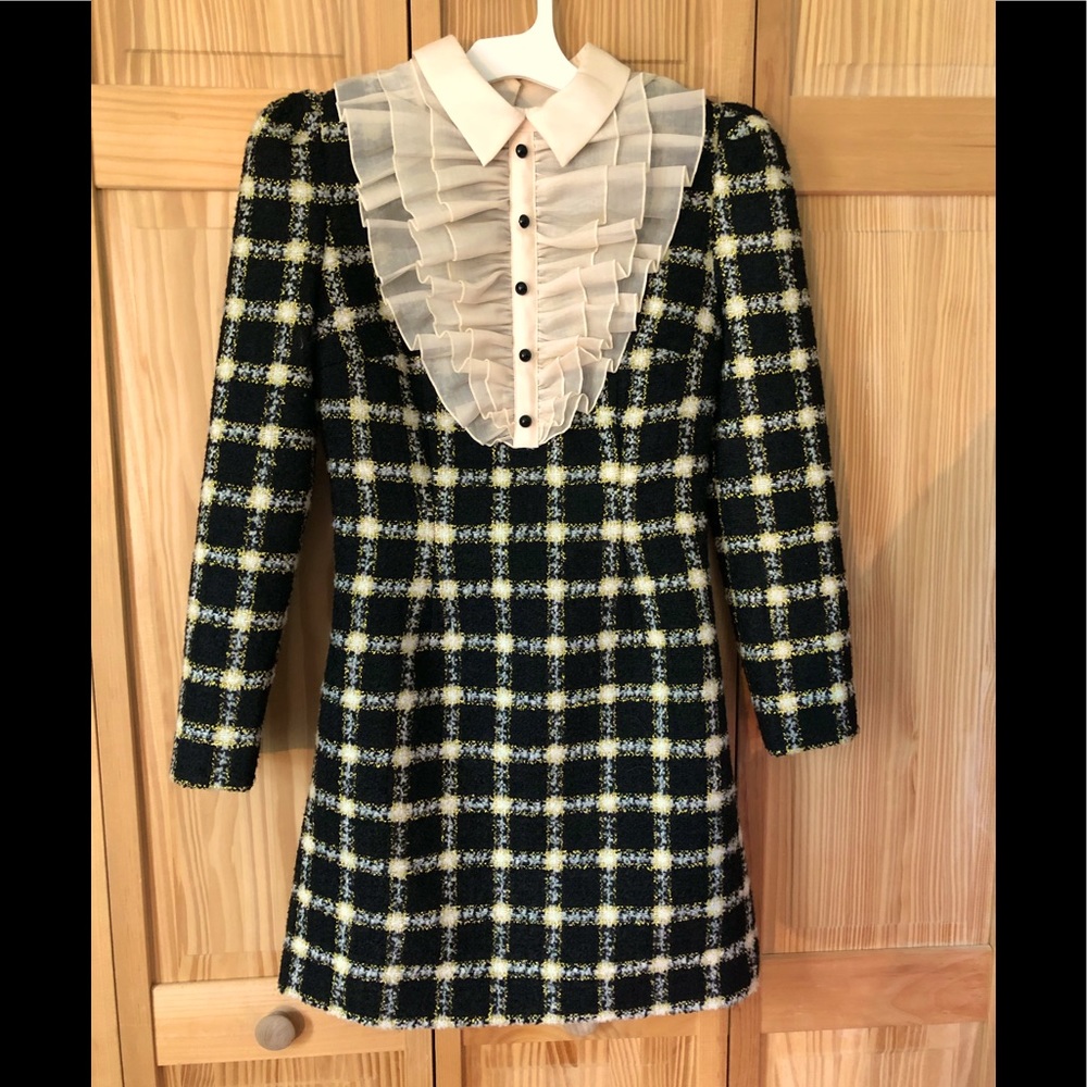 Dabuwawa Stylewe Funky Tweed Minidress Small